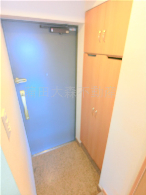 ルーブル東蒲田の玄関