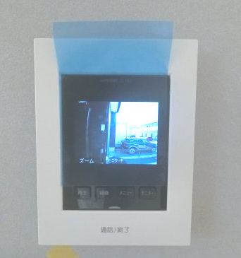 佐賀市本庄町大字本庄7期　2号棟のセキュリティ|カメラ付きインターホン