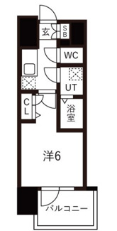 【間取り】 | レジュールアッシュOSAKAGATEWAY