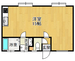 イーズハイツ夙川の間取り