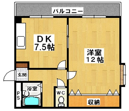 【間取り】 | 大津池第二マンション