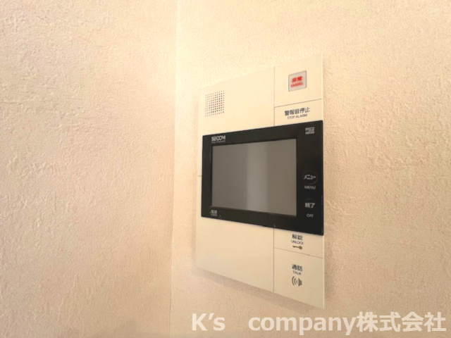 藤沢市片瀬海岸3丁目　ヴィルヌーブ片瀬江ノ島マリンテラス　409号室のセキュリティ|モニター付きインターフォンで防犯面も安心♪