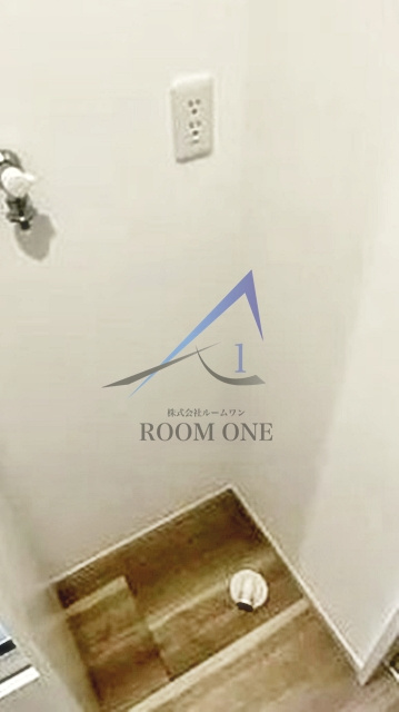 MELDIA西高島平の設備|洗濯機置き場です。