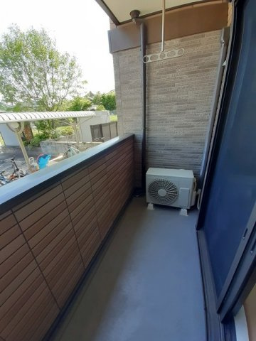 サンファミール西辛川のバルコニー