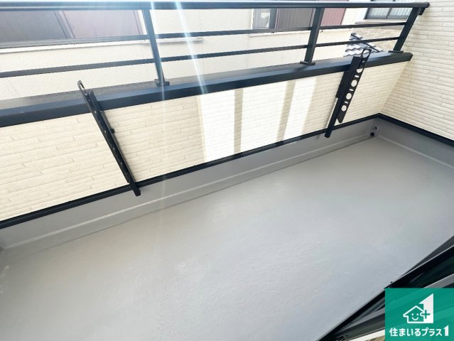 神戸市西区押部谷町木幡　新築一戸建てのバルコニー|日当たりのよいバルコニー！お部屋が開放的に！