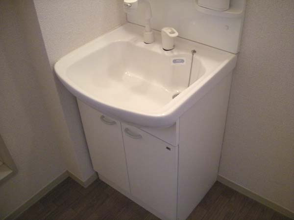 パル今福 C・D・E棟の洗面所|明るい洗面所です