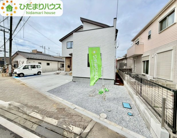 野田市山崎23期　新築戸建　2号棟の前面道路含む現地写真|2026年1月現地写真です(^^)/お問合せお待ちしております。
