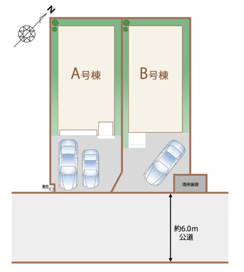 【区画図】 | 千葉市美浜区高浜5丁目37番