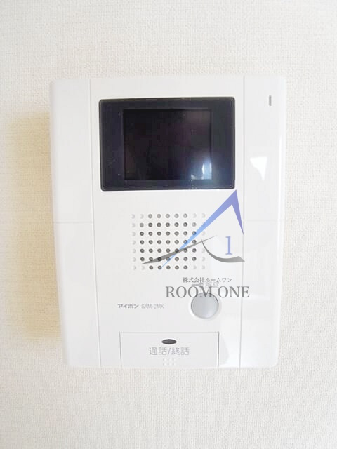 デルフィーノのセキュリティ|モニター付きインターホンです。