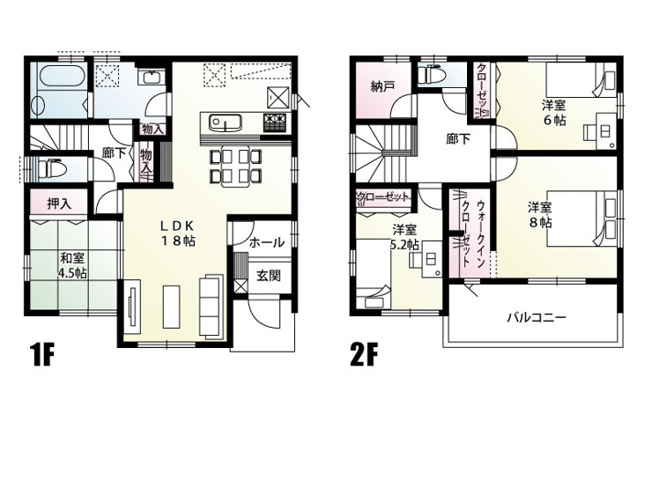 【間取り】 | 鴻巣市小松1丁目　新築戸建　全14棟　10号棟