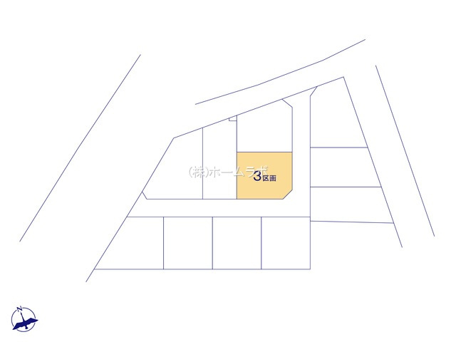 【土地】鶴ヶ島市藤金15期 ③区画の区画図