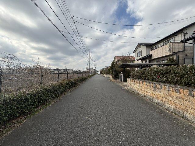 【前面道路含む現地写真】 | 菊池郡大津町美咲野