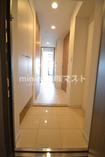 ファーストフィオーレ難波南パークサイドの玄関