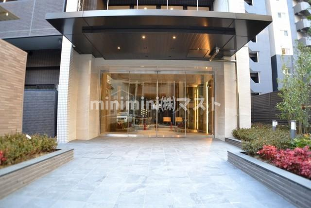 ファーストフィオーレ難波南パークサイドのエントランス