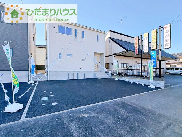 【駐車場】 | 龍ケ崎市城ノ内第9　新築戸建　1号棟 | マイホームなら駐車場代がかかりません！しかも、自宅の駐車場で洗車ができます！今までコイン洗車に行っていた手間も省けて、節約にもつながります(^^♪