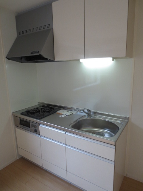 メゾン光のキッチン|★ガス２口グリル付システムキッチン★