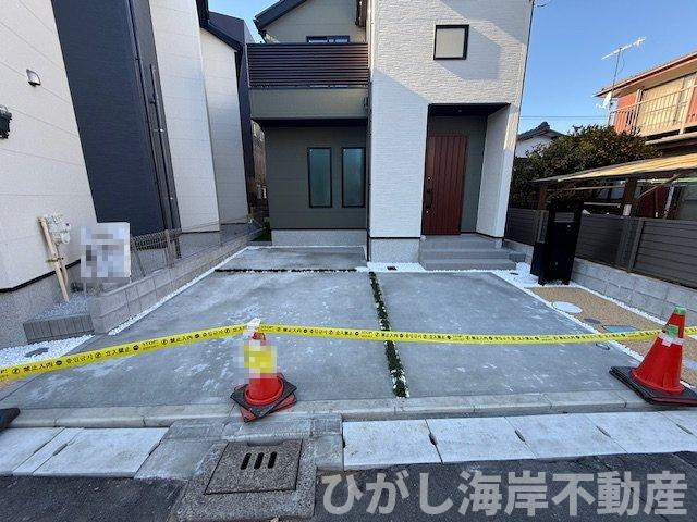 平塚市夕陽ケ丘　新築戸建　全２棟の駐車場|駐車スペース