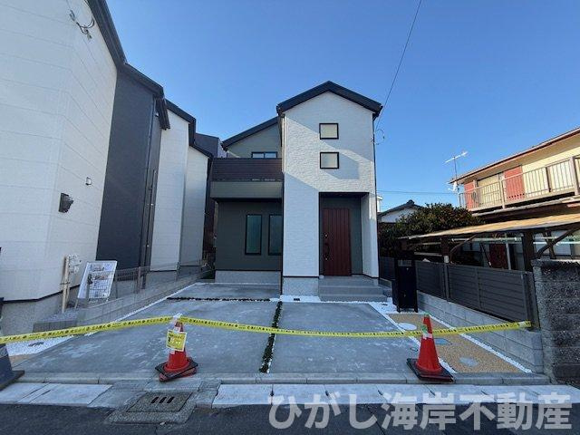平塚市夕陽ケ丘　新築戸建　全２棟の外観|現地外観
