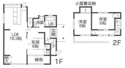 【間取り】 | 南区御幸笛田4丁目