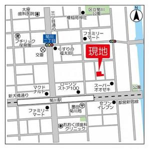 ルミエールコートの地図