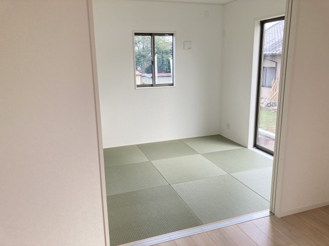 クレイドルガーデン前橋市粕川町新屋第１　２号棟（平屋）の和室|1階和室4.5帖！くつろぎスペースにいかがでしょうか