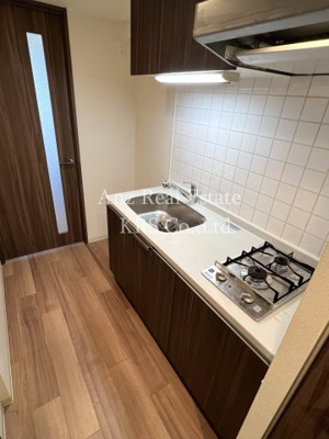 【キッチン】 | プレサンス江戸堀 | 2口ガスコンロのシステムキッチン☆