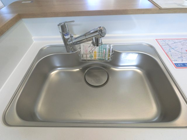 佐賀市本庄町大字本庄8期　2号棟のキッチン|浄水器つき