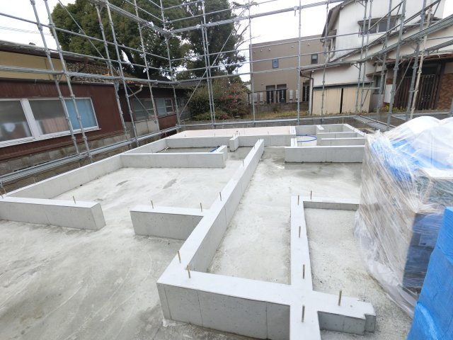佐賀市本庄町大字本庄8期　2号棟の外観|建築中