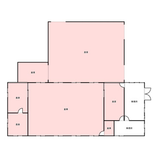 【間取り】 | 山南町貸倉庫