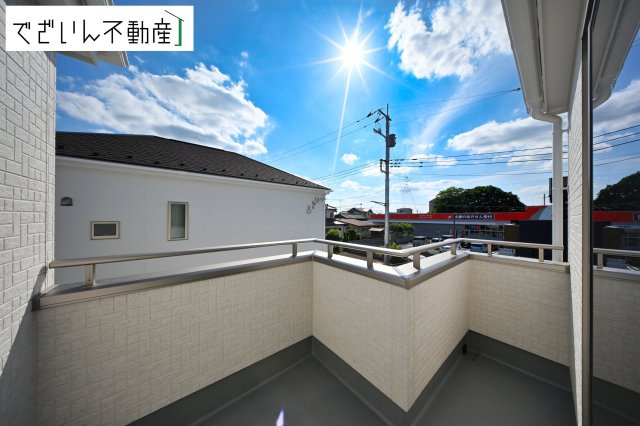 【バルコニー】 | GRAFARE久喜市久喜東10期　新築住宅 | ≪3号棟≫
現地(2026年6月撮影)