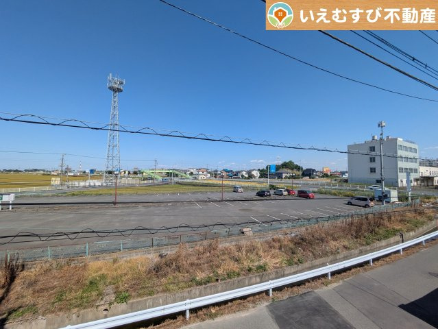 Cradle garden　熊谷市久保島第3の展望|高い建物が無く開放感のある展望
バルコニーからの展望も開けていて閑静な住宅地が望めます。日当りも良いですね♪