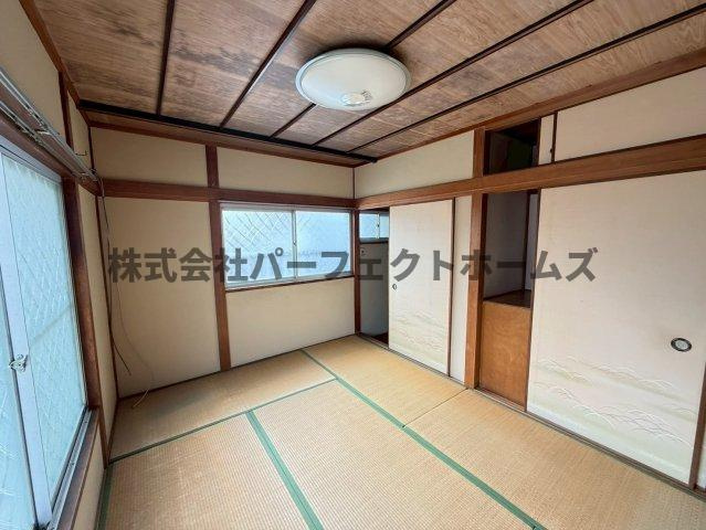 村野東町戸建　賃貸の和室|和室があれば客間としても活用できます