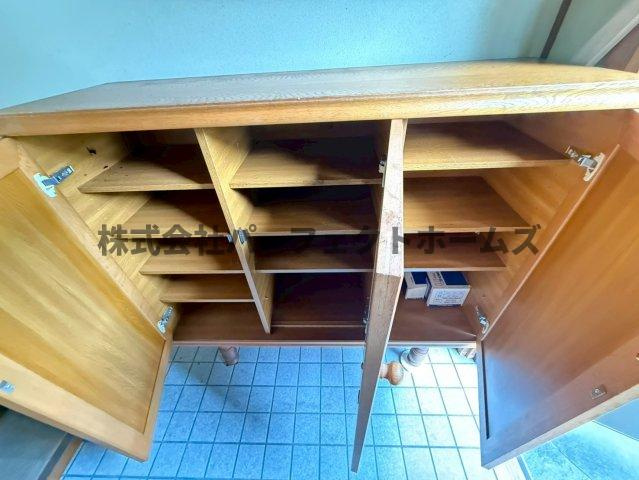 村野東町戸建　賃貸の収納|ちょっとした収納スペースも充実しています