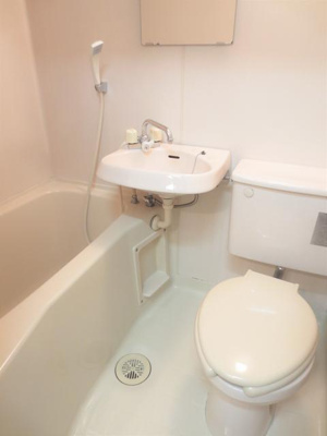 【浴室】 | Ｋハイツ | ※別部屋の参考写真です。