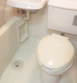 【トイレ】 | Ｋハイツ | ※別部屋の参考写真です。