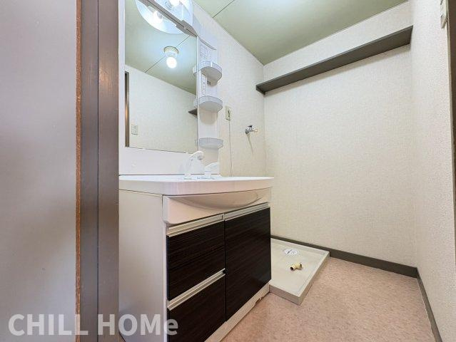 ドミール江木の洗面所|他社様掲載物件もまとめてご紹介、ご案内可能です(^^)/