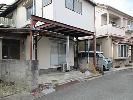 広島市佐伯区千同２丁目の前面道路含む現地写真