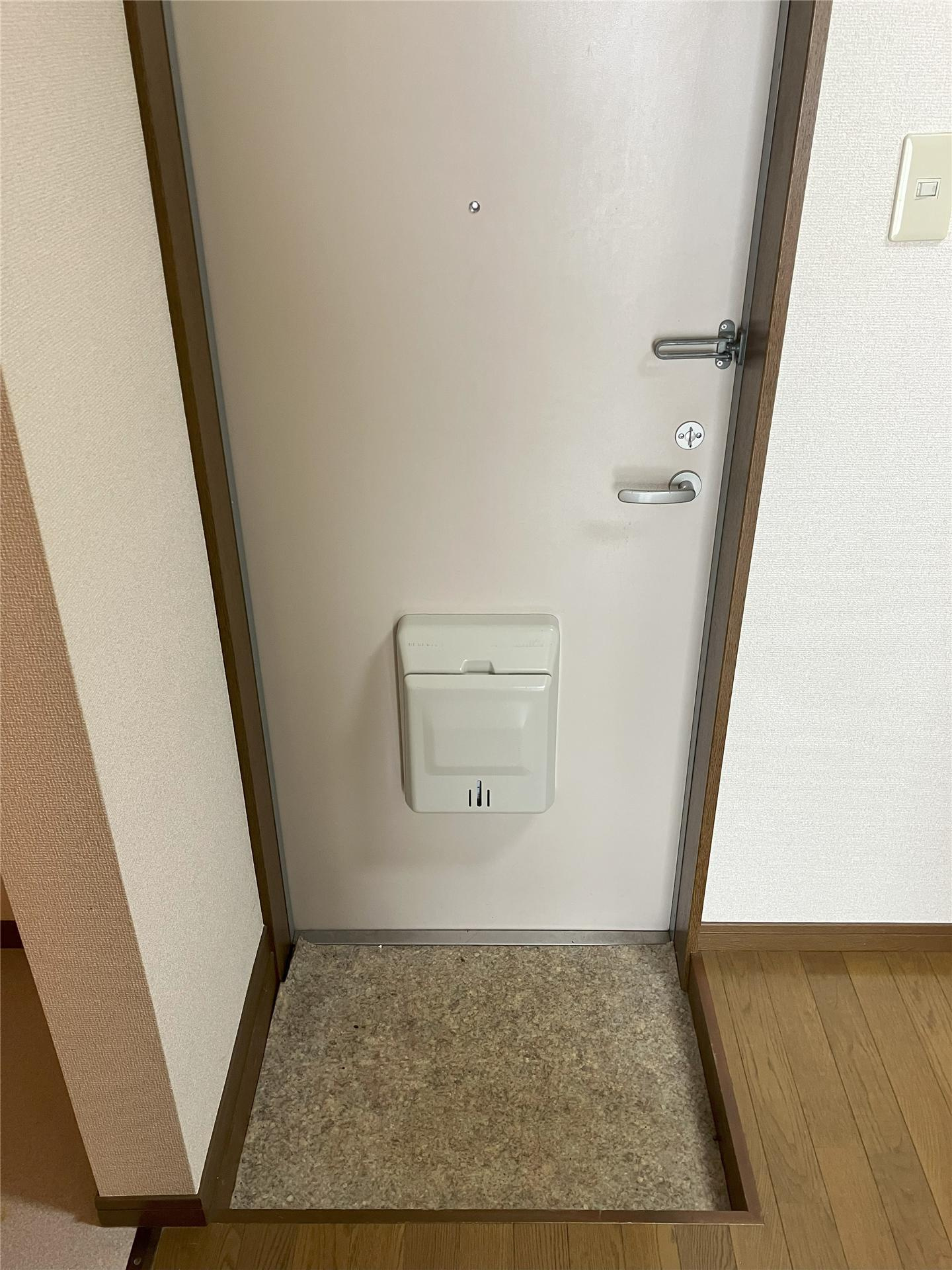 コーポいしかわの玄関