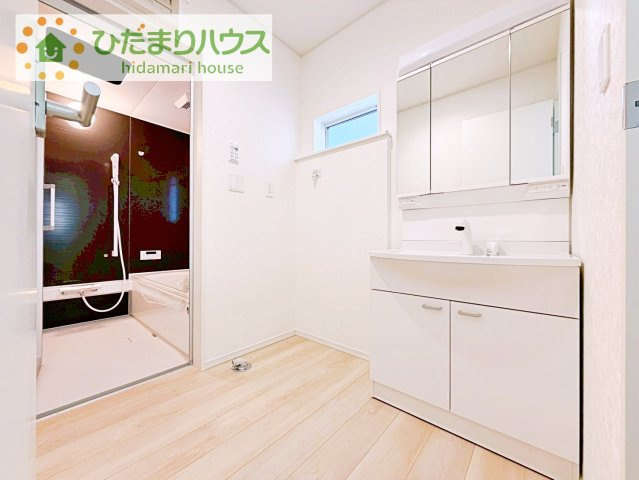 【独立洗面台】 | 龍ケ崎市城ノ内第9　新築戸建　3号棟 | シンプルで使い勝手の良い独立洗面台！