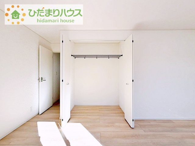 【収納】 | 龍ケ崎市城ノ内第9　新築戸建　3号棟 | クローゼットタイプの収納は荷物がどこにあるかすぐに見つかります！