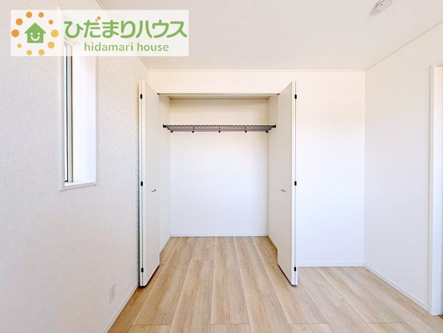 【収納】 | 龍ケ崎市城ノ内第9　新築戸建　3号棟 | クローゼットタイプの収納は荷物がどこにあるかすぐに見つかります！