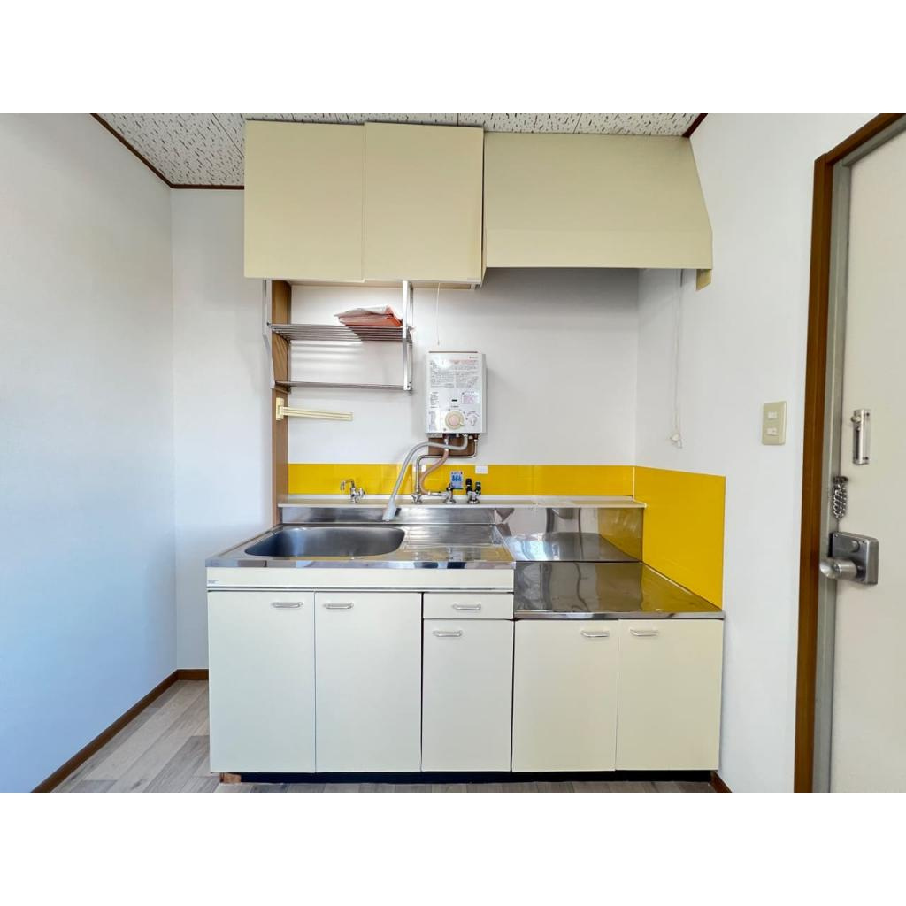 パナハイツ青谷のキッチン|きれいなキッチンです