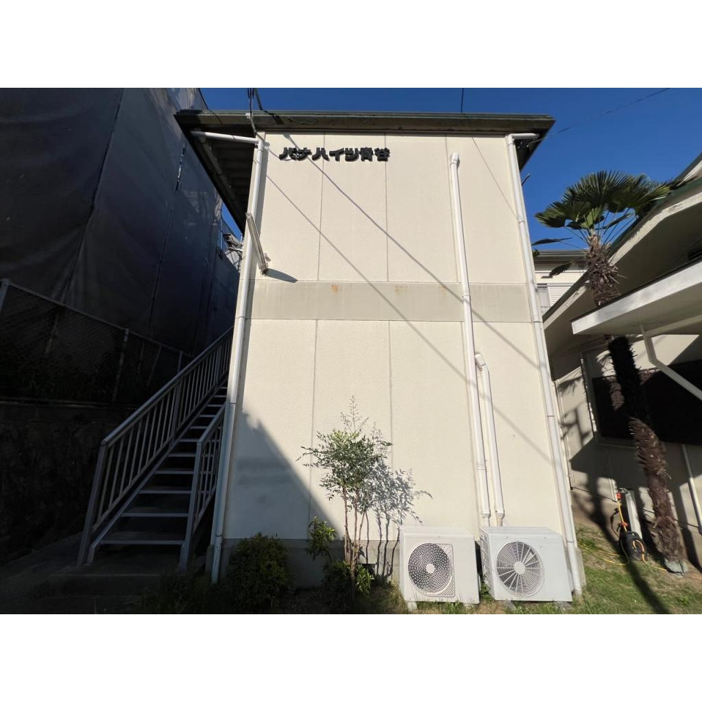 パナハイツ青谷の外観|落ち着いた雰囲気の外観です