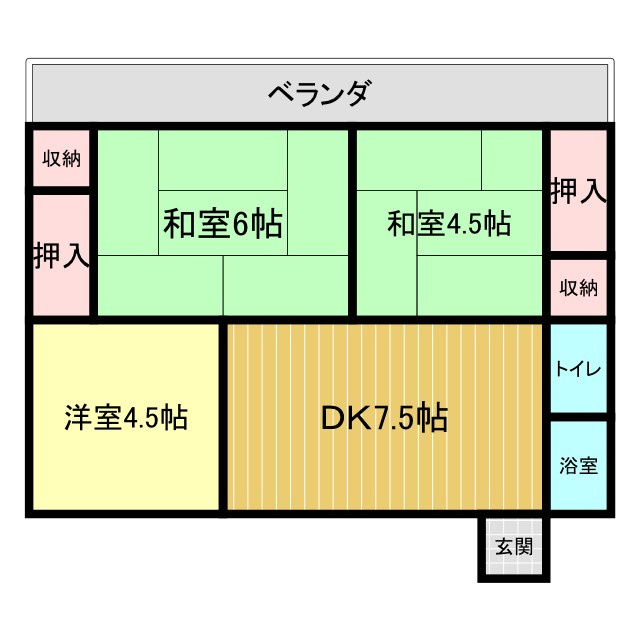 大塚レストハイツの間取り