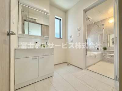 【脱衣所】 | 島田市中河 新築一戸建て A号棟 | 脱衣場です