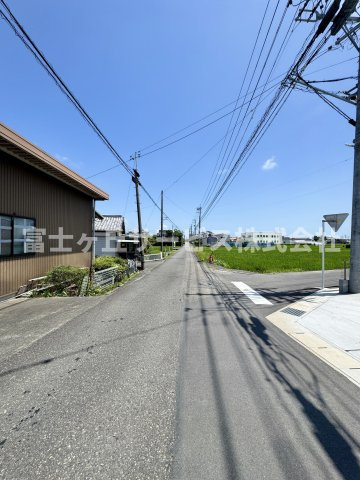 【前面道路含む現地写真】 | 島田市中河 新築一戸建て A号棟 | 前面道路含む現地写真です