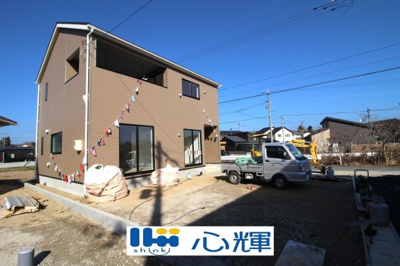 【外観】 | クレイドルガーデン宇部市床波 第3（1号棟） | 現地（2026年1月8日撮影）
上棟しました。