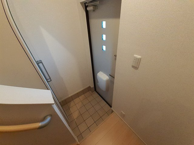 カルム　ドミールの玄関|ゆったりとした玄関です