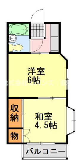 【間取り】 | ベルセゾン葛城