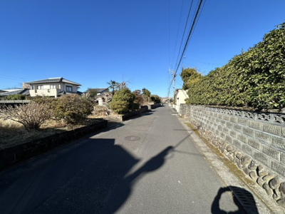 【前面道路含む現地写真】 | 都城市甲斐元町　900万円